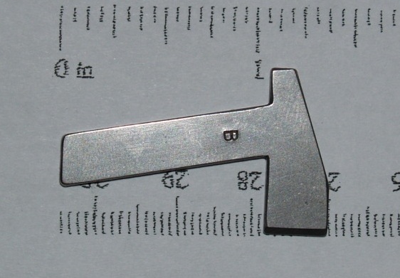  Merrow 6-107-B Fabric Guide- Lower Cutter Image