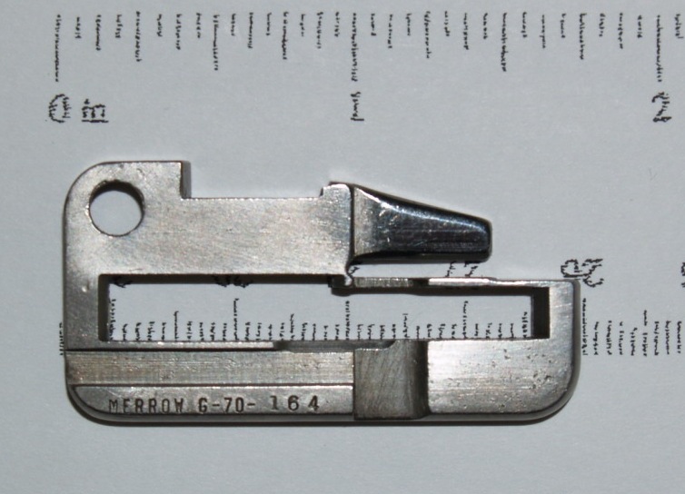  Merrow 6-70-164 Needle Plate 5D Needle (70-Abb-4 And 70-Abby) Image