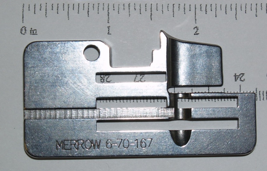  Merrow 6-70-167 Needle Plate 8D Needle (70-D3B And 70-Y3B) Image