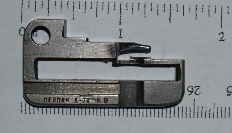  Merrow A-70-59 Needle Plate- 5-32 Single Row Image
