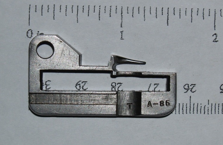  Merrow A-70-85 Needle Plate- 3-32 Single, 3Q Image