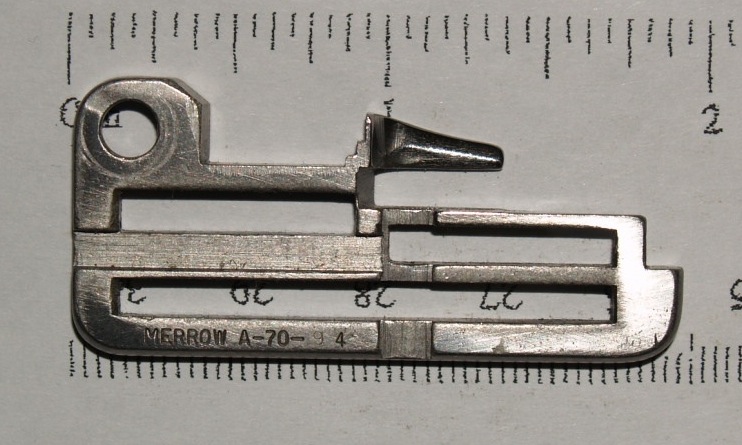  Merrow A-70-94 Needle Plate- 5-32 Double 4Dw- Image
