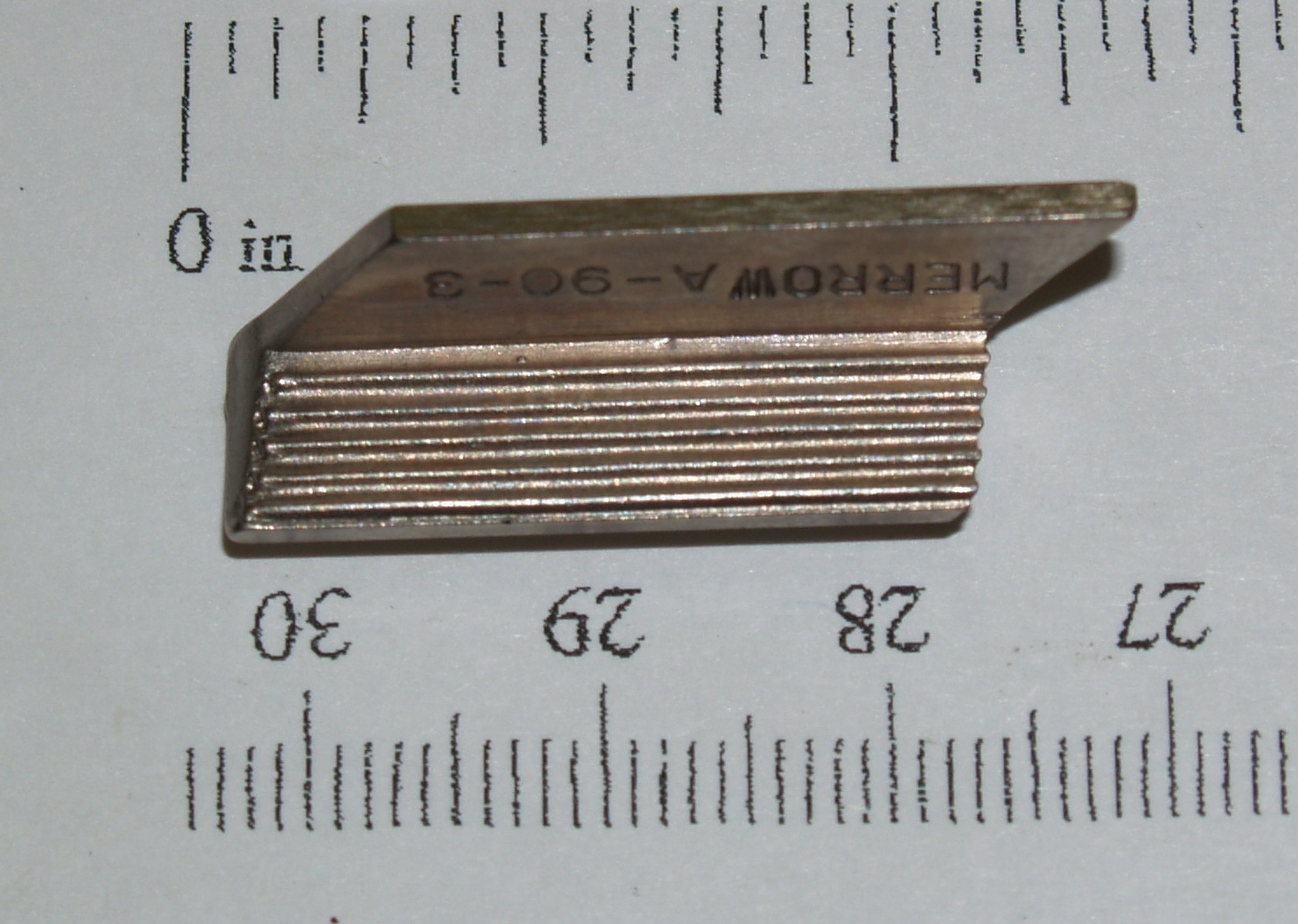 Merrow A-90-3 Upper Cutter (A-90-1 Short, serrated) Image