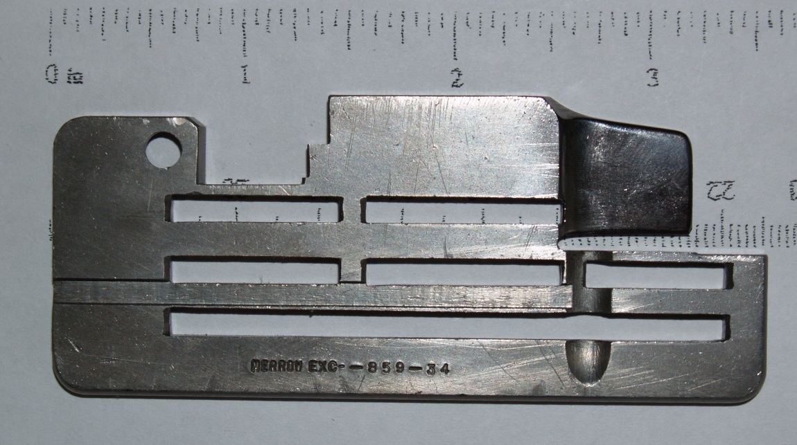  Merrow EXC-859-34 Needle Plate (See Note A) Image