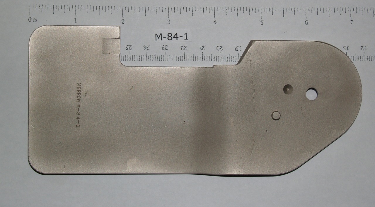  Merrow M-84-1 Work Plate- Straight 3Dw Image